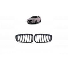 Gril BMW 3 F34 jednotlivé rebro Matná čierna