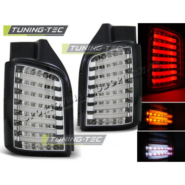 VW T5 04.2003-2009, 2010- zadné LED lampy chrome black (LDVW87) VW T5 04.2003-2009, 2010- zadné LED lampy chrome black (LDVW87)