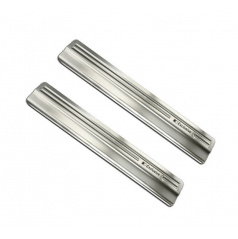 Nerez ochranné lišty prahu dverí 2ks Renault Trafic 3 2014-16