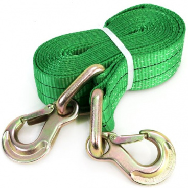 Ťažné lano 5m 60mm 9000 kg 2x hák Ťažné lano 5m 60mm 9000 kg 2x hák