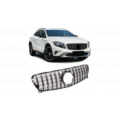 Gril Mercedes-Benz GLA X156 GT Chróm & Čierny