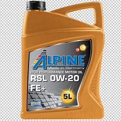 Syntetický motorový olej Alpine 0W-20 RSL FE+ 1 nebo 5 L