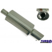 Sportovní výfuk TurboWorks 63/105 mm dlouhá kulatá koncovka se silencerem