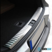 Nerez brúsený ochranný panel vnútornej hrany nákladového priestoru Omtec VW Tiguan 07-15