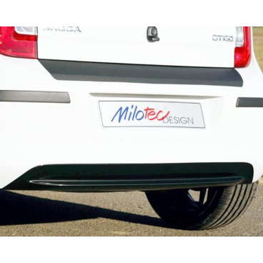 Difúzor zadného nárazníka - Škoda Citigo od r.v. 2012 Difúzor zadného nárazníka - Škoda Citigo od r.v. 2012