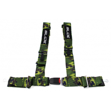 4-bodový 75 mm bezpečnosťou pás SLIDE CAMOUFLAGE 4-bodový 75 mm bezpečnosťou pás SLIDE CAMOUFLAGE