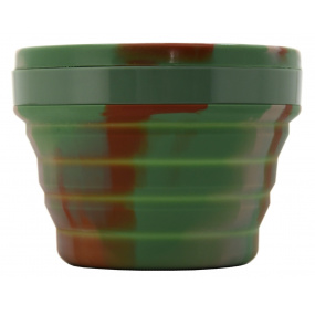 Silikonová skládací miska ARMY 550ml Silikonová skládací miska ARMY 550ml