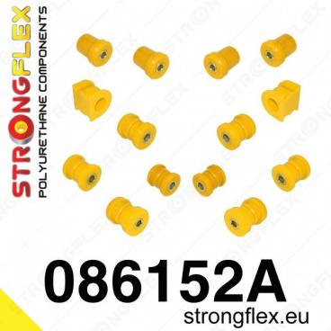 Honda S2000 2005-09 Strongflex Šport zostava silentblokov len pre zadnú nápravu 14 ks Honda S2000 2005-09 Strongflex Šport zostava silentblokov len pre zadnú nápravu 14 ks
