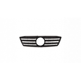 Gril Mercedes-Benz C W203 S203 Lesklá čierna & Chrómová