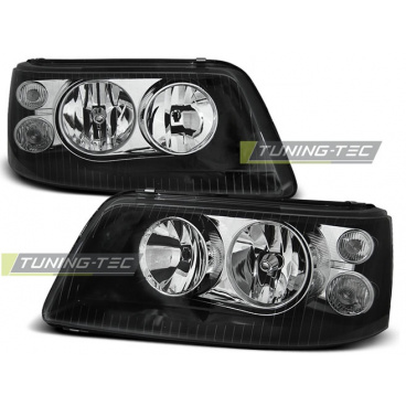 VW T5 04.03-08.09 predné číre svetlá black (LPVWA0)