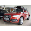 Carbón kryt- čierna ochrana prahu zadného nárazníka Audi Q5 2006+