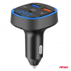 FM vysielač do auta 2×USB-A 12V 24V