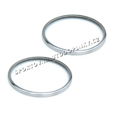 Škoda Octavia II Facelift, Yeti, Superb II - nerez chrom rámčeky ovládačov climatronic KI-R Škoda Octavia II Facelift, Yeti, Superb II - nerez chrom rámčeky ovládačov climatronic KI-R