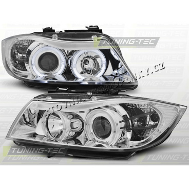 BMW E90, 91 05-08 Angel Eyes chróm (LPBM75)