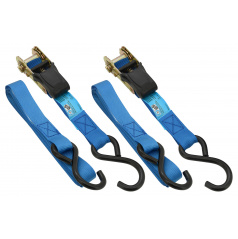 Popruh s račňou a háky 2ks 125daN 24mm x 4,50 TÜV