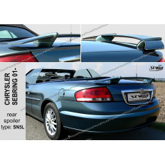 Chrysler Sebring 2001+ zadný spoiler (EÚ homologácia)