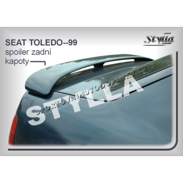 SEAT TOLEDO (91-98) spoiler zad. kapoty (EU homologace) SEAT TOLEDO (91-98) spoiler zad. kapoty (EU homologace)