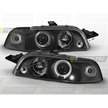 Fiat Punto I 1993-99 predné číre svetlá Angel Eyes black (LPFI09) Fiat Punto I 1993-99 predné číre svetlá Angel Eyes black (LPFI09)