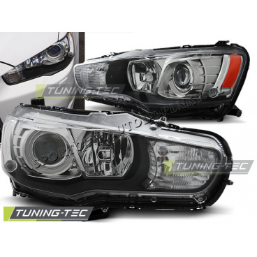 MITSUBISHI LANCER 8 2008-2011 PŘEDNÍ ČÍRÁ SVĚTLA XENON LOOK MITSUBISHI LANCER 8 2008-2011 PŘEDNÍ ČÍRÁ SVĚTLA XENON LOOK