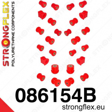 Honda S2000 2005-09 Strongflex kompletná zostava silentblokov 26 ks