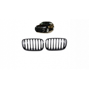 Mriežka BMW X6 E71 E72 X5 E70 jednotlivé lamely Lesklá čierna