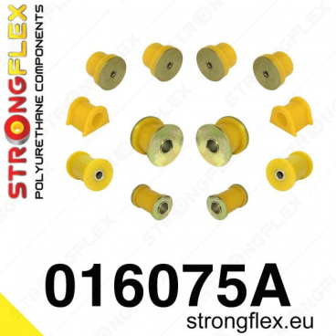 Alfa Romeo GT Strongflex Šport zostava silentblokov len pre prednú nápravu 12 ks Alfa Romeo GT Strongflex Šport zostava silentblokov len pre prednú nápravu 12 ks