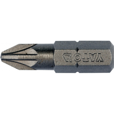 Bit krížový 1/4" PZ2x 25 mm 10 ks S2 Bit krížový 1/4" PZ2x 25 mm 10 ks S2