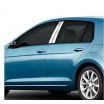 Nerez kryty okenných stĺpikov VW Golf VII 2013-19