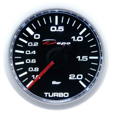 Prídavný budík Depo Racing CSM tlak turba mechanický 52 mm