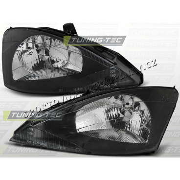 Ford Focus MK1 1998-01 predné číre svetlá black (LPFO04) Ford Focus MK1 1998-01 predné číre svetlá black (LPFO04)