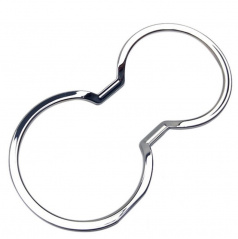 Kia Sportage 2010+ nerez chróm rámček nápojového boxa Omtec