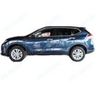 Nissan X-Trail III, 2014- , 5 dveř., boční lišty dveří Nissan X-Trail III, 2014- , 5 dveř., boční lišty dveří