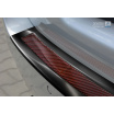 Carbon kryt- čierna ochrana prahu zadného nárazníka BMW 5 F11 kombi 2010+