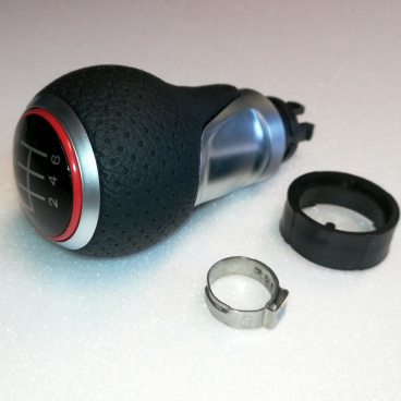 Hlavica radiacej páky Škoda, VW, Seat, Audi 6 rýchl. S-Line red Hlavica radiacej páky Škoda, VW, Seat, Audi 6 rýchl. S-Line red