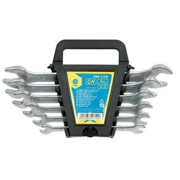 Súprava kľúčov plochých 8 ks 6 - 22 mm Súprava kľúčov plochých 8 ks 6 - 22 mm