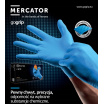 Čierne nitrilové rukavice Mercator GoGrip Black 50 kusov veľkosť L