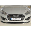 Predný podnárazník Audi RS5 B9, F5 Kupé, 03/17-02/20 Rieger čierny lesklý