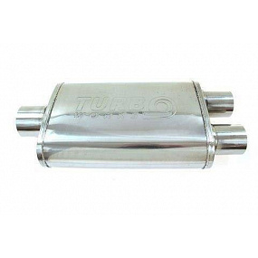 Stredový tlmič 57mm TurboWorks LT 409SS 355mm Stredový tlmič 57mm TurboWorks LT 409SS 355mm