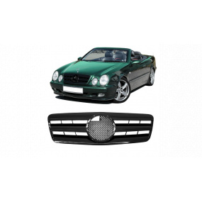 Gril Mercedes-Benz CLK C208 A208 Lesklá Čierna