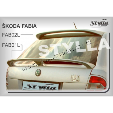 Škoda Fabia HTB spoiler zadných dverí horný (EÚ homologácia)