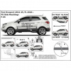 Ochranné bočné lišty na dvere, Ford Ecosport II, 2012+