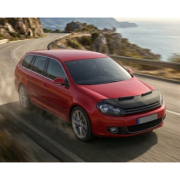 Čierny ochranný poťah prednej časti kapoty VW Golf 6 2008–2013 Čierny ochranný poťah prednej časti kapoty VW Golf 6 2008–2013