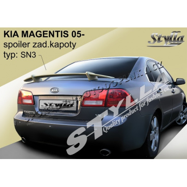 Kia Magentis 2005+ spoiler zadnej kapoty (EÚ homologácia) Kia Magentis 2005+ spoiler zadnej kapoty (EÚ homologácia)