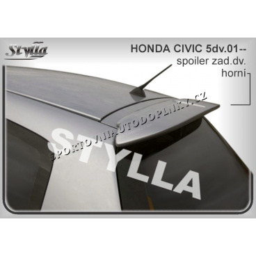 Honda Civic 5D (01+) spoiler zadných dverí horný Honda Civic 5D (01+) spoiler zadných dverí horný