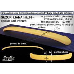 SUZUKI LIANA HTB (02+) spojler chrbta. dverí hornej