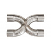X-Pipe 2,5" 63mm gr.1,5mm