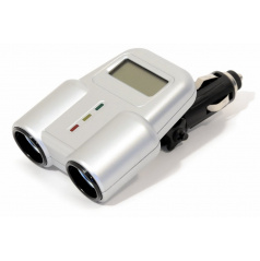 Rozdvojka 12/24V + LCD indikácia batérie