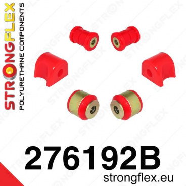 Toyota GT86 StrongFlex sestava silentbloků jen pro přední nápravu 6 ks Toyota GT86 StrongFlex sestava silentbloků jen pro přední nápravu 6 ks