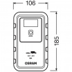 Nabíjačka inteligentná 6/12V 8A OSRAM NEW
