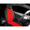 Univerzálny poťah sedadla čierno/červený